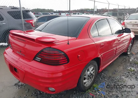 2001 Pontiac Grand Am Se1 z USA, uszkodzony, nr VIN 1G2NF52TX1M613704